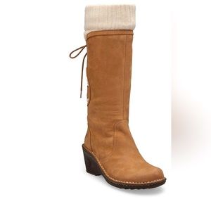 UGG 1939 Suede Boots Wedge US 7 Excellent